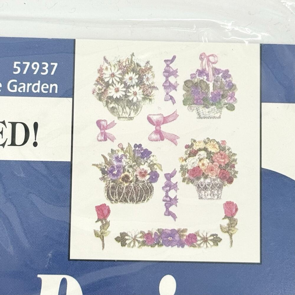 Fashion Show Originals “Gifts From The Garden” #57937 Iron-On Transfer VTG 90s